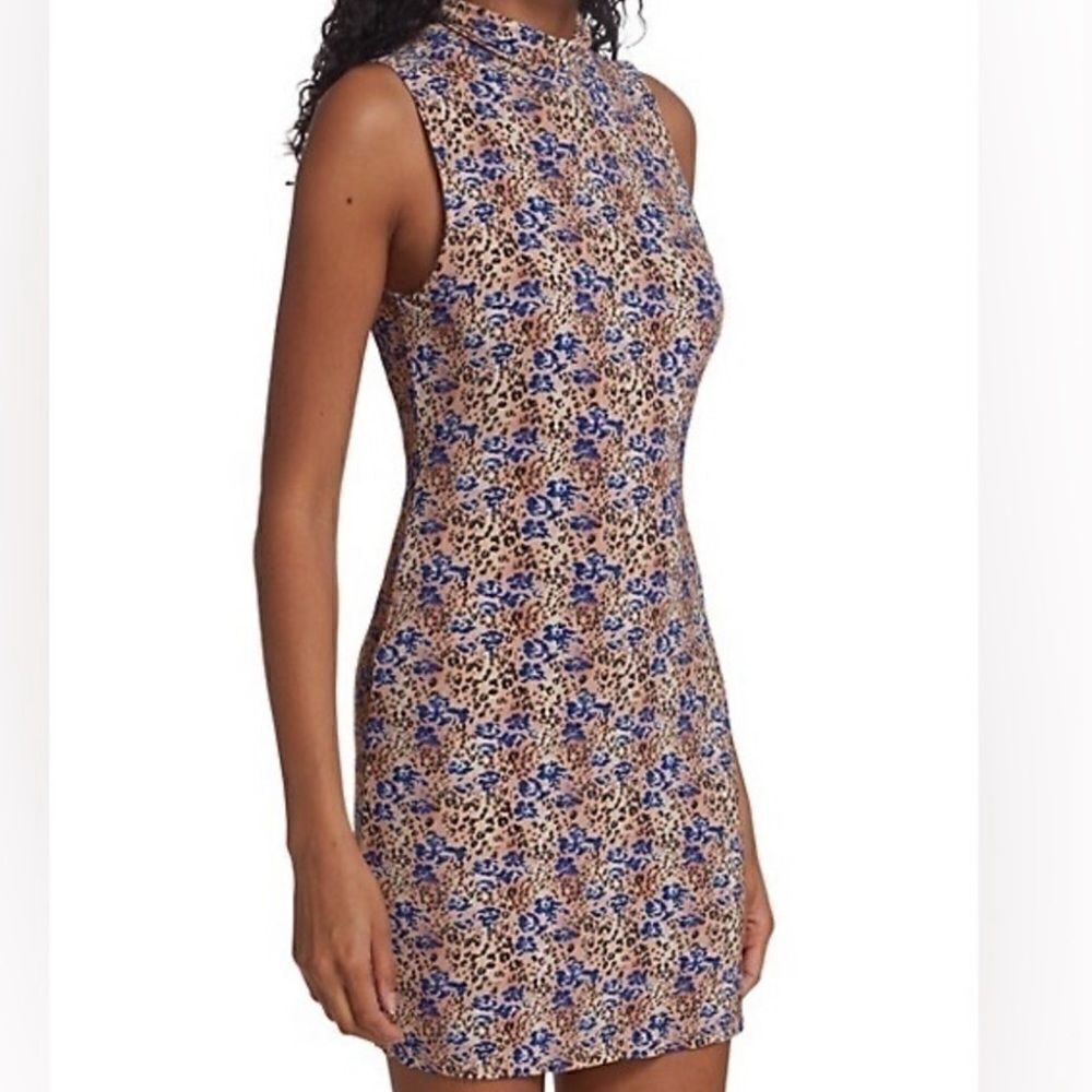 NWT Ramy BrookโSIZEโXLโLeopardโStretchโMiniโDress